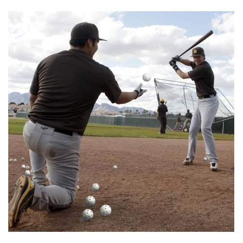 12 Pack Plastic Hollow Balls | Regulation Size Practice Balls For Softball, Pickleball, Wiffle Ball & Teeball | Orange #TOP3