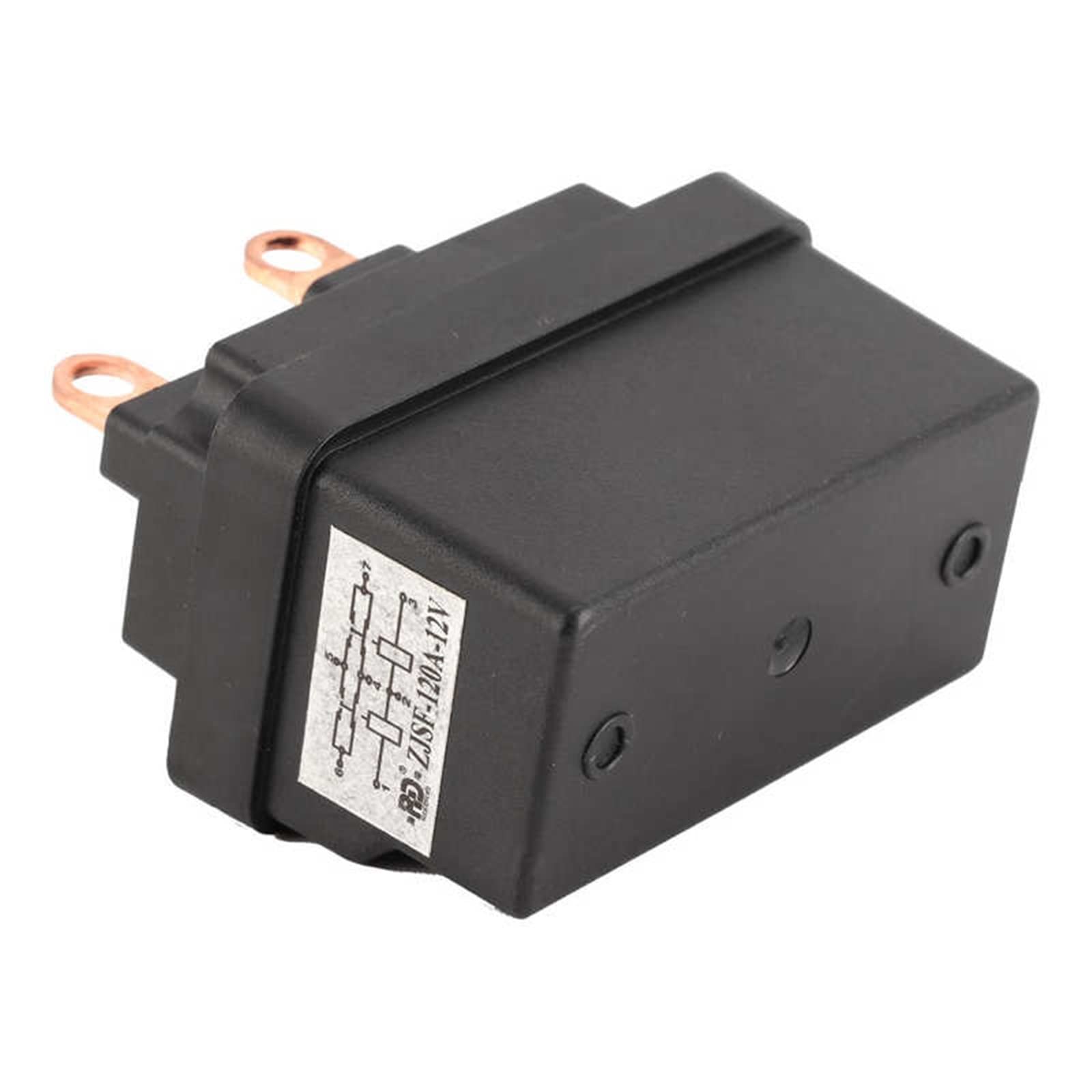 Contactor de relé de contacto de solenoide de cabrestante 12V 120A acero universal for vehículos ATV UTV 4X4 Contactor de relé de cabrestante