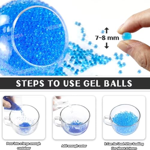 Image of VikriDA Small Balls Gun & Foam Blaster for Outdoor Activities Shooting Time with Small Balls for Adult Original Airsoft Gun Automatic - P90