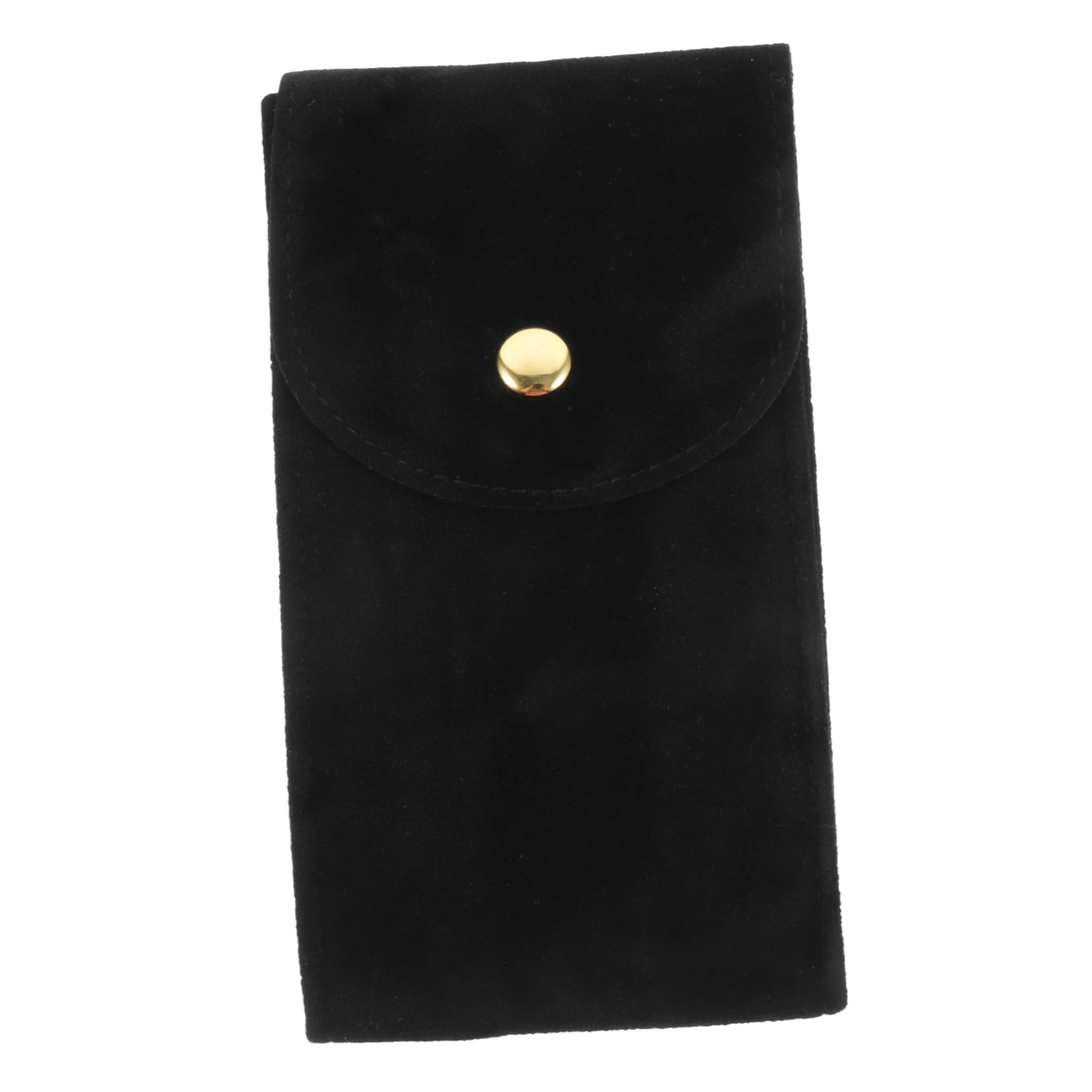 WRITWAA Portable Watch Pouch Storage Bag Snap Button Design Jewelry Organizer for Camping Travel High Grade Material Watch Case Holder for Watch Lovers
