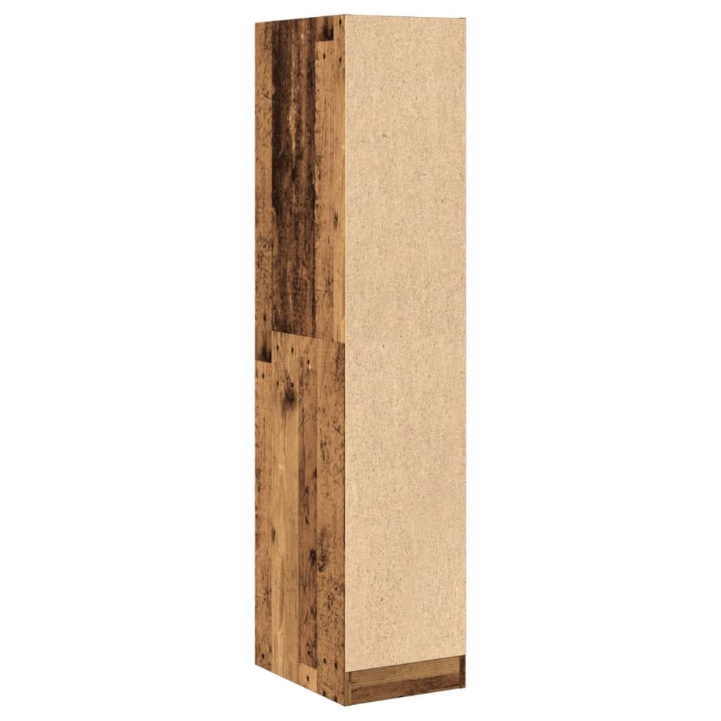 vidaXL Armadietto da Farmacia Legno Vecchio 30x41x144,5 cm Truciolato, Mobile da Farmacia, Arredamento da Farmacia, Mobile con cassetti da Farmacia