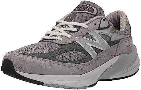 New Balance FuelCell 990 V6 Tênis feminino, Cinza/cinza, 10 Wide