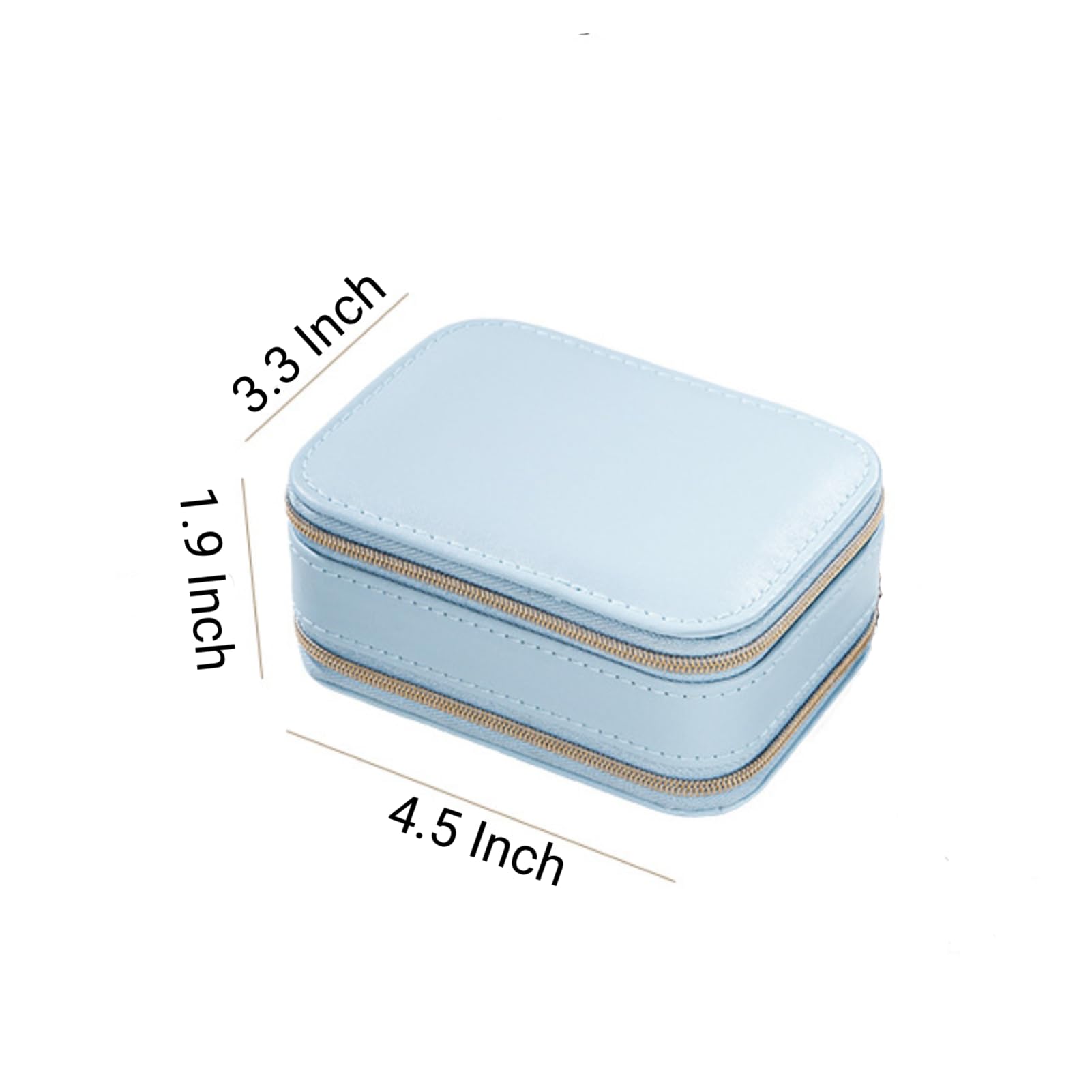 Amazon.co.jp: Gurajo 両面ジュエリーボックス トラベルジュエリー