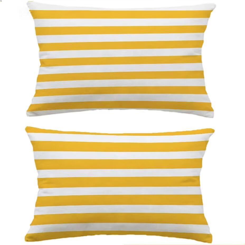 Fundas cojín lumbar rectangular 40x60 efecto lino de alta resistencia M-P387