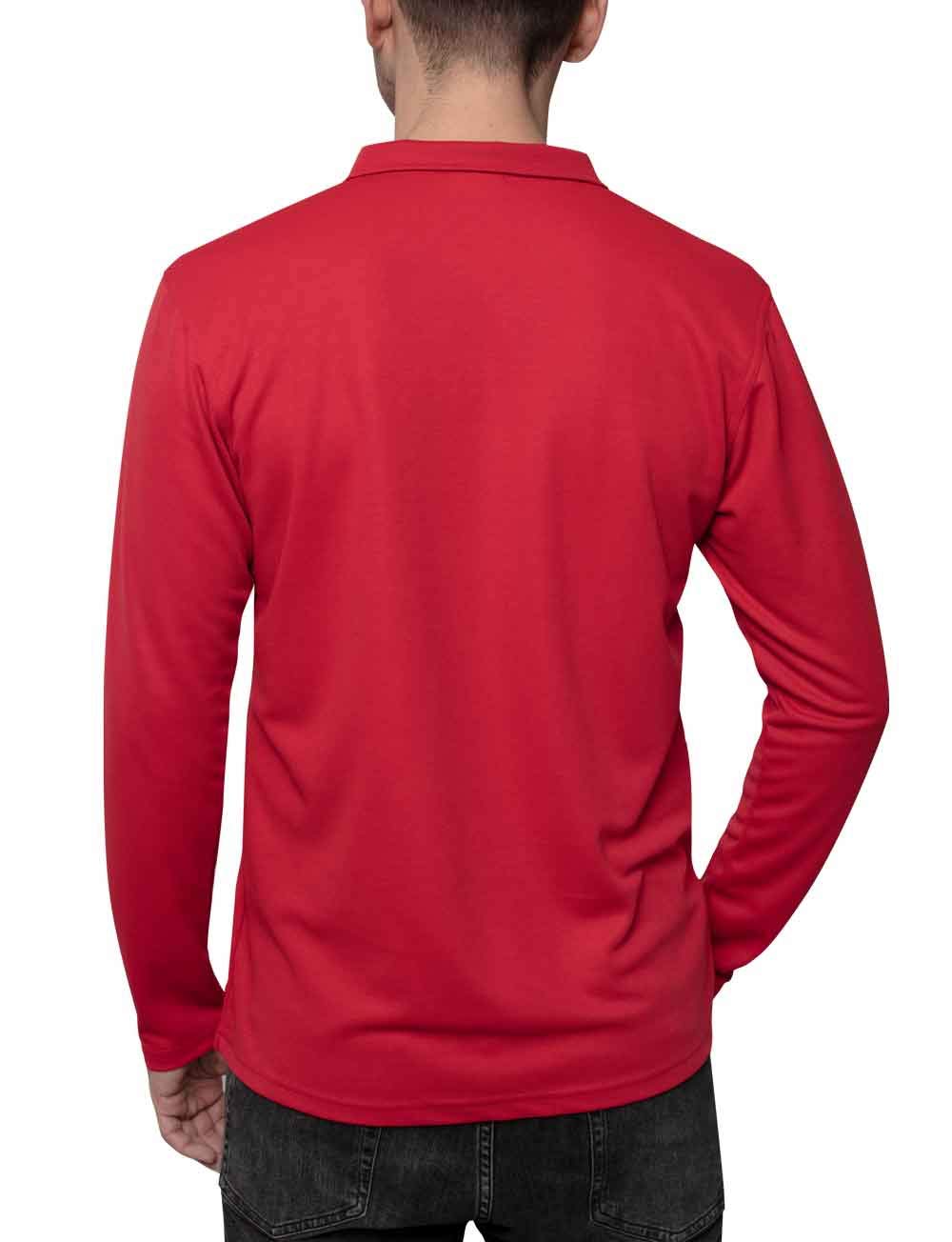iQ-UV UV 50+ Polo Shirt Langarm MFH - Polo de Manga Larga con protección UV Hombre