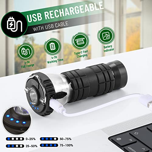 Cyclespeed Usb Led Camping Lantern, 2200Mah Rechargeable Powered 3 Modes Tent Light With Clip Hook, 260Lm Emergency Light Flashlight For Home, Hiking, Outages #TOP3