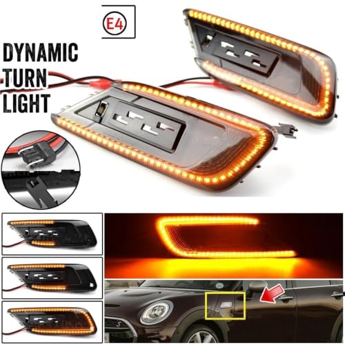 Indicateurs de virage clignotant séquentiel LED dynamique Mini Cooper F54