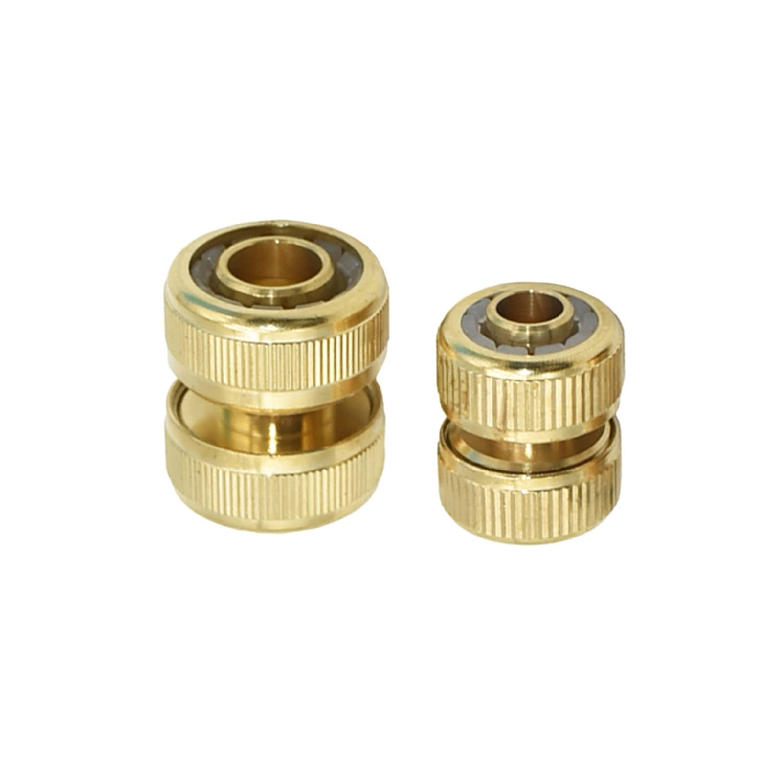 yaoqijie 5pc 1/2 3/4 pulgadas Conector de reparación de la manguera de latón 12 mm / 16 mm Conector de manguera jardín Adaptador de tubería de agua invernadero lasting (Color : 3I4)