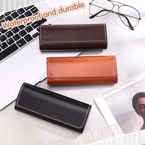 Image of 6Pack Glasses Case, Eyeglasses Case Hard Shell, Lightweight Portable Case for Sunglasses Eye Glasses Case with Cleaning Cloth