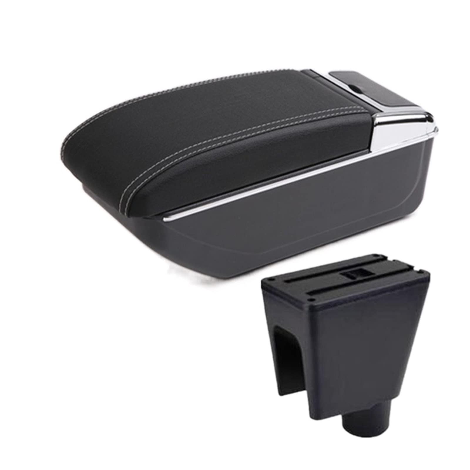Baiqimv For Chevrolet For Spark III 2011 2012 For Aveo T200 Car Armrest Box Accessories Interior Storage Box(B3 NO USB)