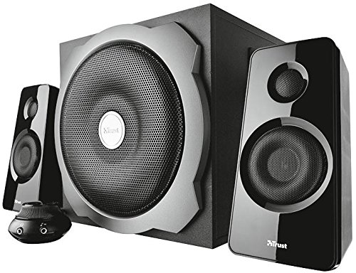 Juego de altavoces 2.1, TYTAN, 60 W RMS, sistemas y kits de altavoces, juego de altavoces de subwoofer, cantidad x 1 | 19020
