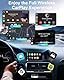 Wireless CarPlay Adapter für iPhone, Wandelt kabelgebundenes CarPlay in kabellos um, Mini-Format mit USB-A auf USB-C, stabile Verbindung ohne Verzögerung-Schwarz