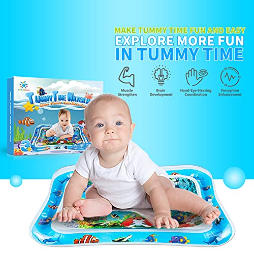 VOCH GALA Inflatable Tummy Time Water Mat, Baby Toys for 3 6 9 12 Months Infant Boys Girls, Ideal Gift for Baby to Meet… - Image 4