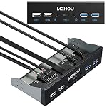 MZHOU – MZHOU USB 3.2 GEN1 Frontpanel-Erweiterungskarte, 10 Gbit/s T