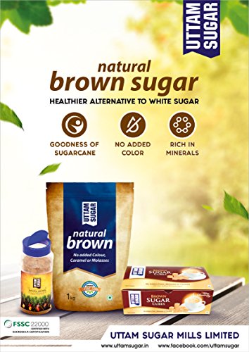 Image of Uttam Sugar - Natural Brown Sugar 1kg