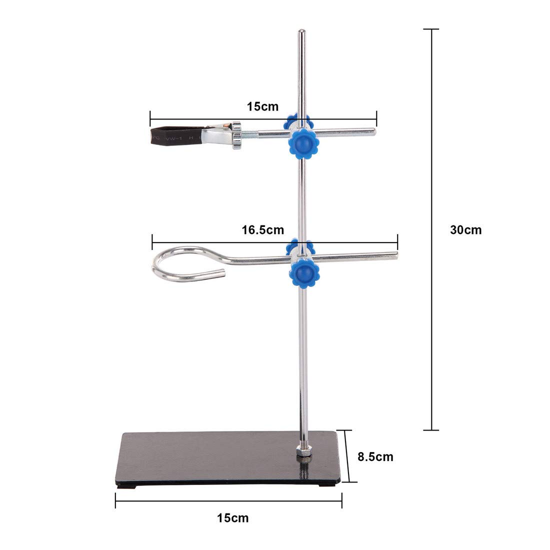 Buy Queiting Laboratory Retort Stand Mini Lab Support Stands Clamp