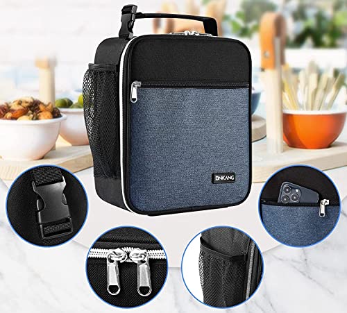 Image of Diablos Insulated Lunch Bag for Men and Women (5 Liters) - Tiffin Bag for Work, School, and Outdoors - Blue