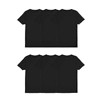 Fruit of the Loom Crew Tee Undershirts, Moisture Wicking & Tag Free