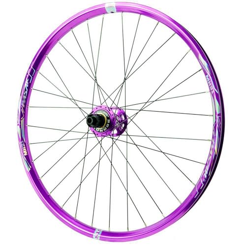 Juego De Ruedas Traseras Bicicleta Montaña 24' 26' 27.5' 29' Eje Pasante 12' X 142 Mm Frenos Disco Y Llantas Aleación Aluminio 7-12 Velocidades Compatible(29' Purple)