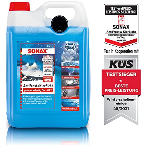 SONAX 2X 03325000 antivries & helder zicht gebruiksklaar tot -20 °C vorstbescherming 5 l - Image 4