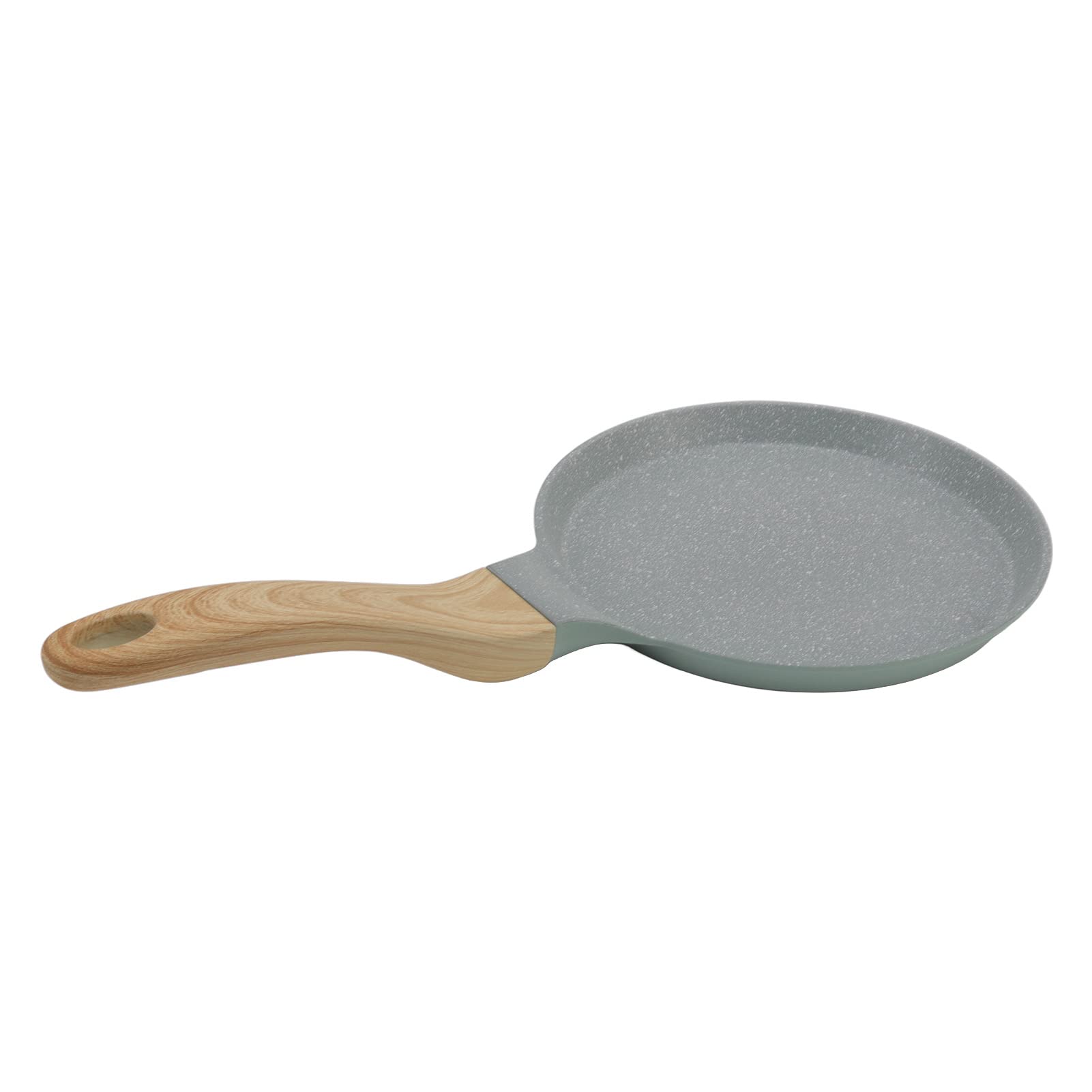 Domary Patelnia z powłoką nieprzywierającą, Zielony Stop Aluminium, z