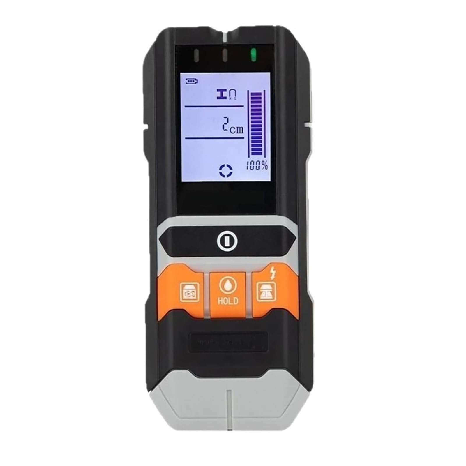 Escáner De Pared 4 En 1, Detector De Pared Multifuncional, Conmutación Multimodo Y Alerta Dual De Audio Y Visual, Profundidad Máxima De Detección 120mm, para Metal, Madera