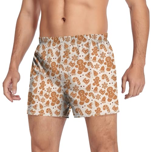 Laprad Boxer Shorts Breathable Boxer Briefs Soft Underwear with Button Fly3