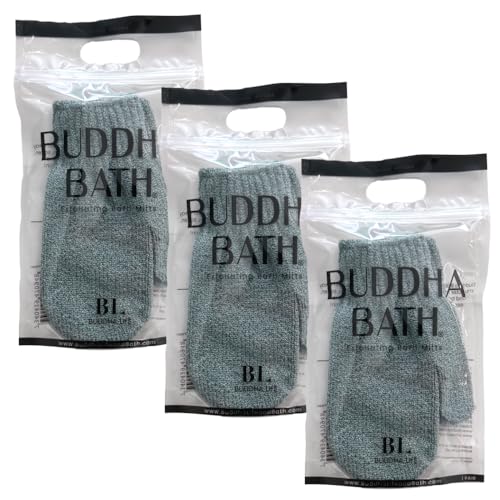 Buddha Life Scrub Gloves 3 Pairs