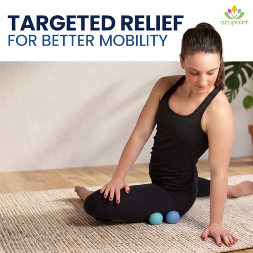 Acupoint Physical Massage Therapy Ball Set - Ideal for Yoga, Deep Tissue Massage, Trigger Point Therapy and Myofascial R - Additional View