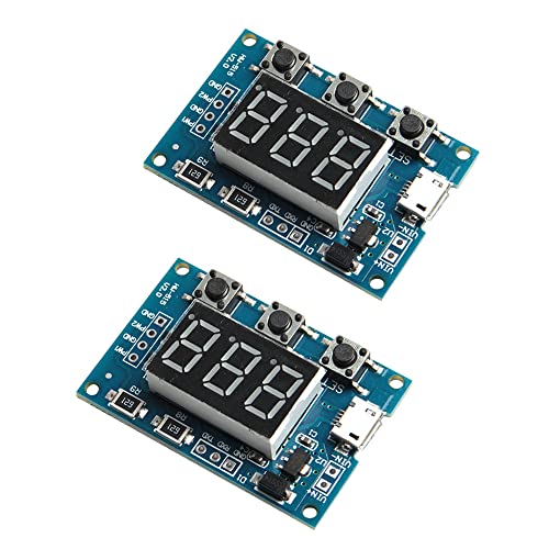 Image of Acxico 2Pcs 2-Channel 5V PWM Pulse /Square Wave Generator Module 1Hz-150KHz Frequency