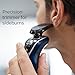 Philips Norelco Electric Shaver 5570 Wet & Dry, S5572/90, with Turbo+ mode and Nose + Ear Trimmer