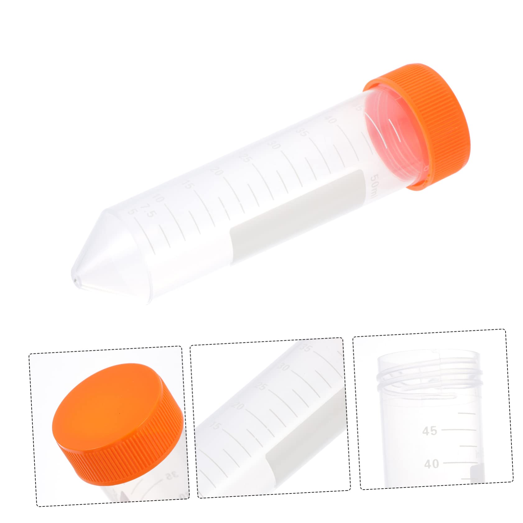 Kunststoff Zentrifugenröhrchen mit Deckel 50ml für Labor
