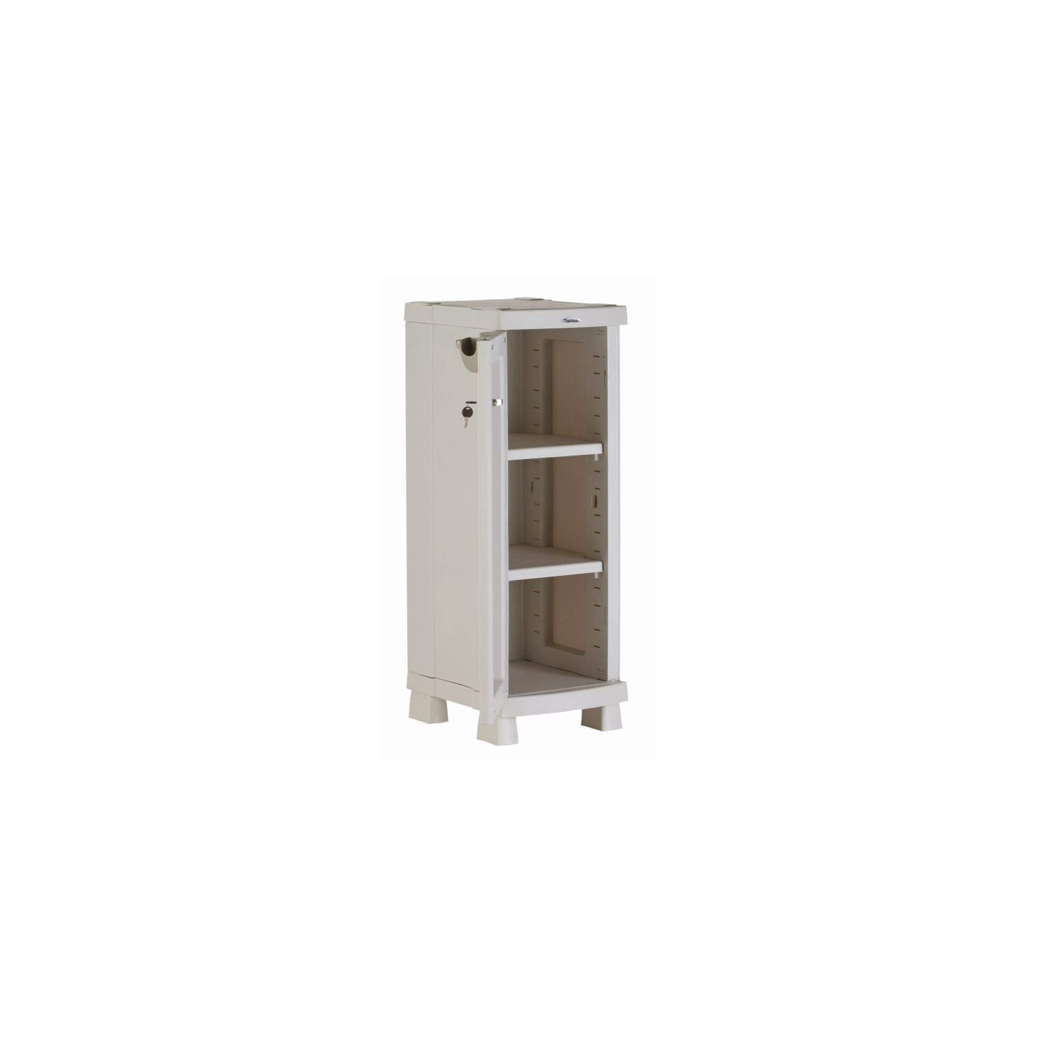 PLASTIKEN Armoire vestiaire basse 35cm Hauteur 100cm - SPACE SAVER