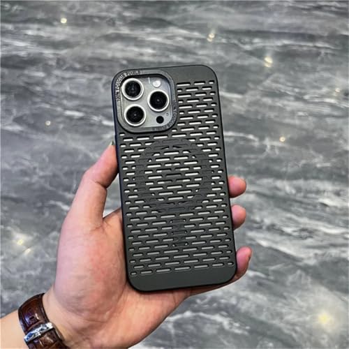 Coque iPhone 13 Pro Max magnétique ultra fine anti-surchauffe pour charge sans fil