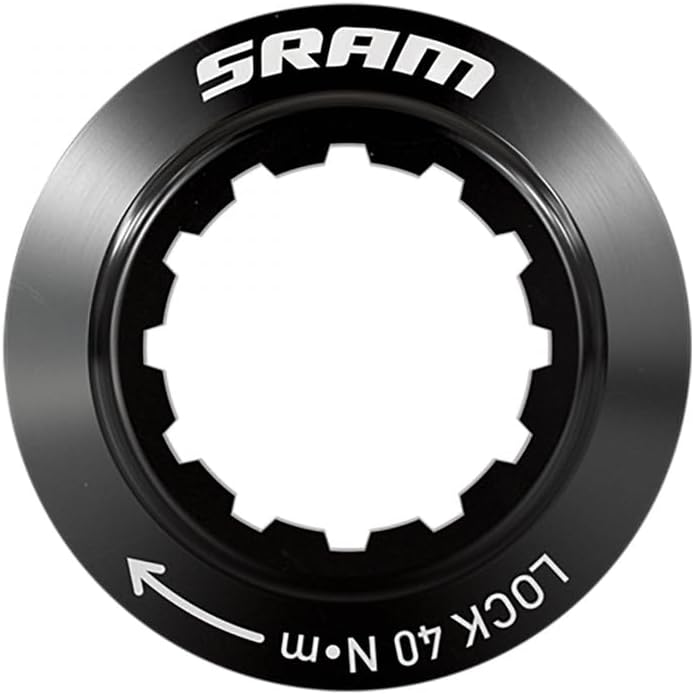 SRAM Centerlock Lockring with Internal Notches, Unit Bicycle Disc Brake Part, Multicolor | bike-brake-rotors