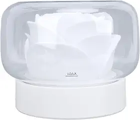 Luqeeg Difusor de Aromaterapia de Flores com Luz Ambiente, Pequeno e Portátil, Funcionamento Silencioso, Umidificador de óleo Essencial Inteligente para Casa