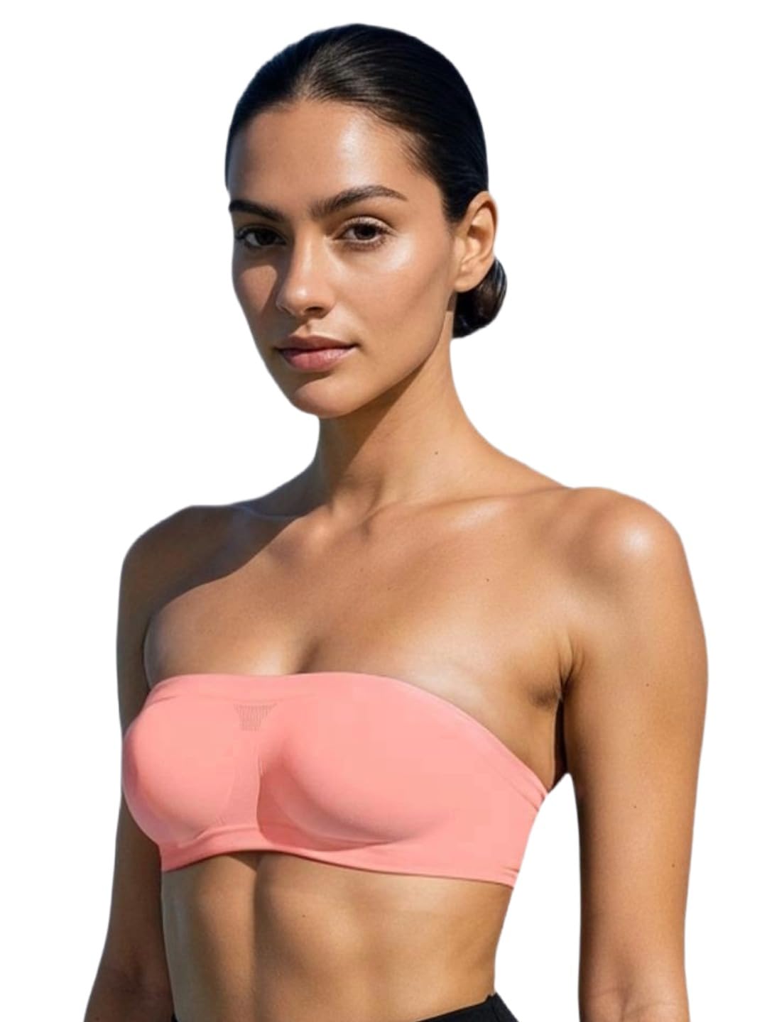 Women Pack of 1 Bandeau Full Coverage Strapless Bra-image-46