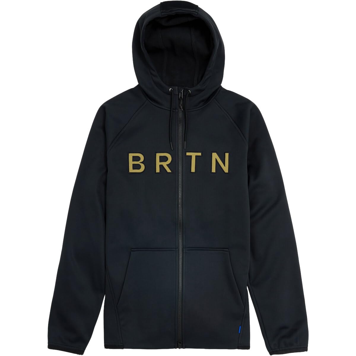 Burton Herren-Fleece, wetterfest, durchgehender Reißverschluss