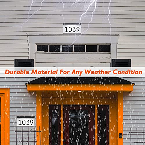 House Numbers Address Plaques For Houses Solar Powered, 6000K Daylight White LED Illuminated Address Sign For Outside… - Image 6