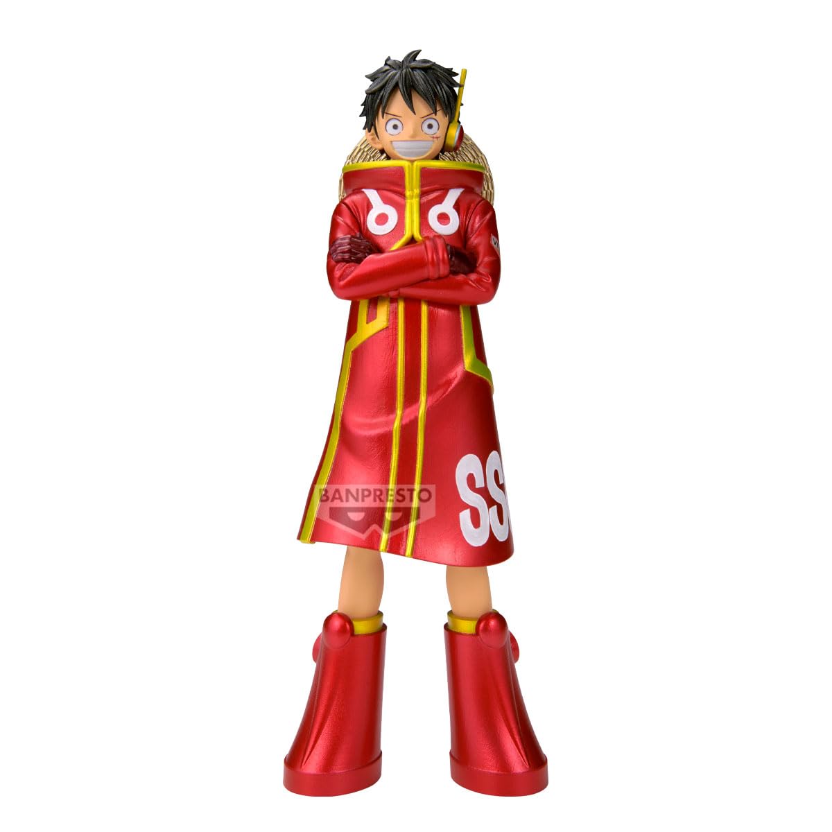 Banpresto Monkey D. Luffy One Piece DXF Action Figure, The Grandline Series 16 cm, BP30064P Multicolor, Collectible Figure