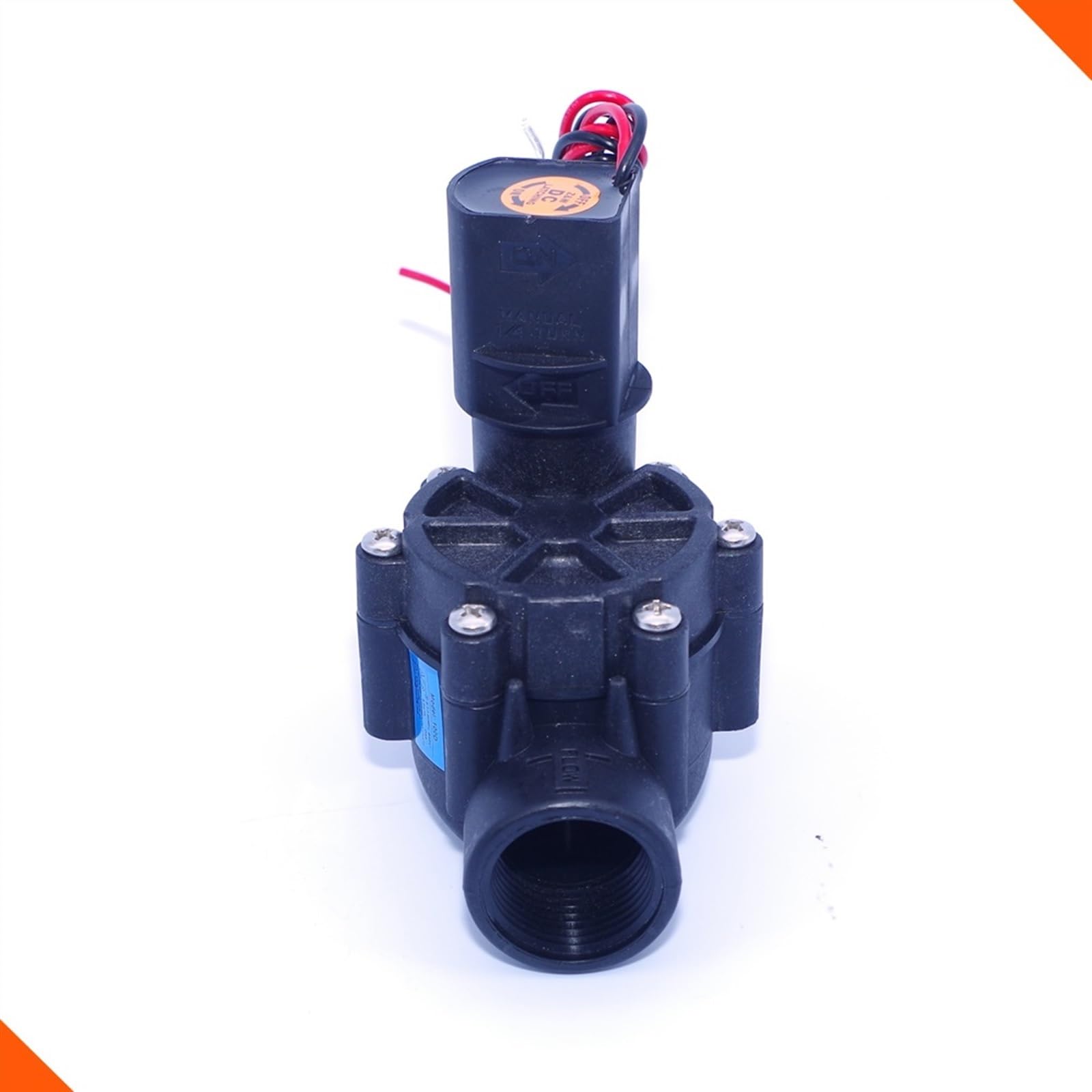 Valvola for irrigazione agricola a Bassa Pressione del Sistema di irrigazione Elettrovalvola for Acqua da 24 V da 1 Pollice normalmente Chiusa(24V AC)