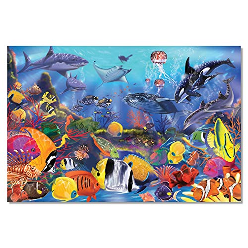 Melissa & Doug Jumbo Jigsaw Floor Puzzle Set Solar System and