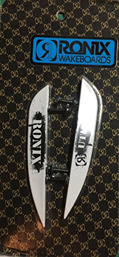 Ronix .8 Wakeboard Fiberglass Utility Fin - 2 Pack - White