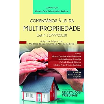 Capa do livro Comentários À Lei Da Multipropriedade (lei Nº 13.777/2018) 2ª Edição