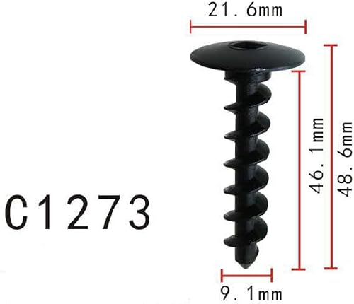 Autobahn88 Compatible con botón del panel de empuje del maletero, para BMW E30 E60 E60 E93 (OEM 51471945266) (paquete de 20)