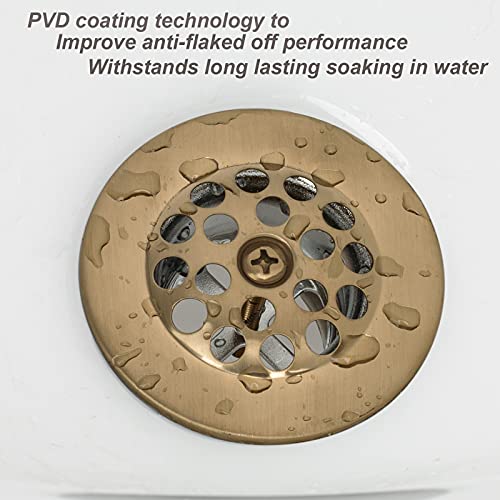 Champagne Bronze Trip Lever Tub Trim Kit Set with Trip Lever Overflow