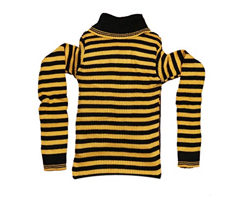 Image of IndiWeaves Boys Wollen Warm High Neck Full Sleeves T-Shirt /Inner /Skivvy for Winter Pack of 3(10110-181922-IW-P3-FREE Yellow /Magenta /Brown 16