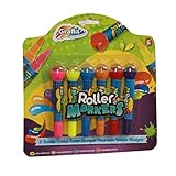 Diese Spaß-Rollen Stempel Stifte von Grafix kommen in einem Paket von 6.