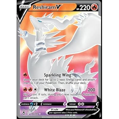 Reshiram V 172/195- Silver Tempest - Full Art Martinique | Ubuy Reshiram V 172/195- Silver Tempest - Full Art Martinique | Ubuy