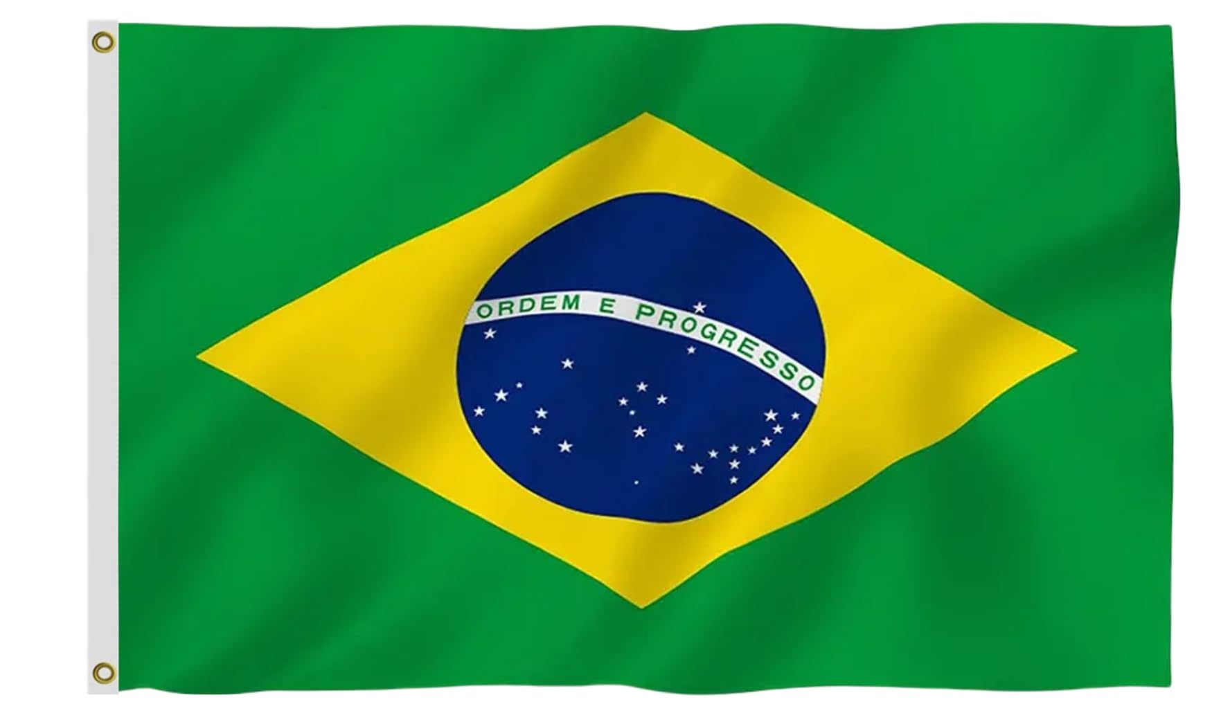 IZZO ブラジル国旗デザイン パーカッション 10 in Amazon.com : Brazil Flag 12X18FT - Vivid Color, All Weather
